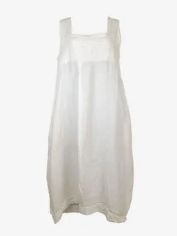 Imagine Floaty Linen Midi Dress Size OSFA