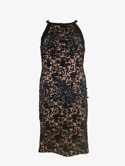 Vintage Aje Dazzling Seductive Lace Mini Dress Size 10