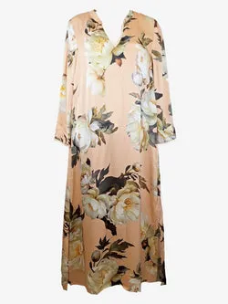 Trelise Cooper Silky Peony Maxi Dress Size S
