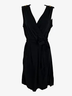 Banana Republic Essential Stretch Belted Work Mini Dress Size S