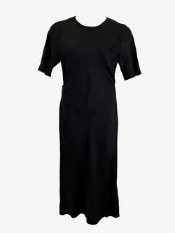 Seed Licorice Elegant Wrap Skirt Maxi Dress Size 12