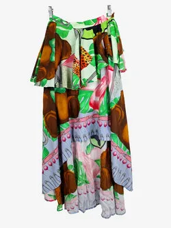 Sass & Bide Teddy Bear High & Low Skirt Size 8