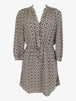 Kate Spade Chic Heels Silk Mini Dress Size 8