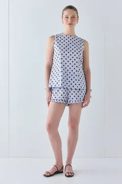 Freja Tunic Top Polka Dot