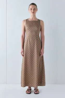 Celine Maxi Dress Polka Dot