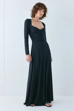 Valentine Maxi Dress Black