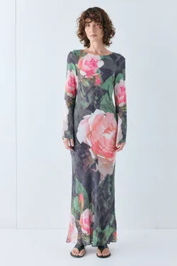 Jean Maxi Dress Rose