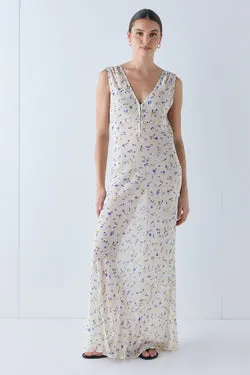 Luci Sheer Maxi Dress Millefleur
