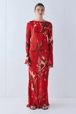 Luka Sheer Maxi Dress Deep End