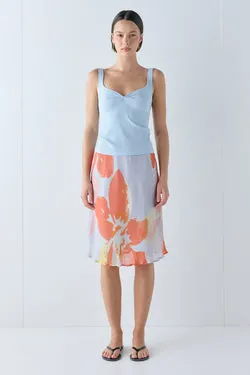 Marcia Midi Skirt Heat Wave