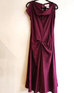 Burgundy Dress