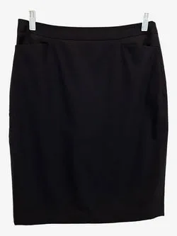 Saba Charcoal Wool Office Mini Skirt Size 10