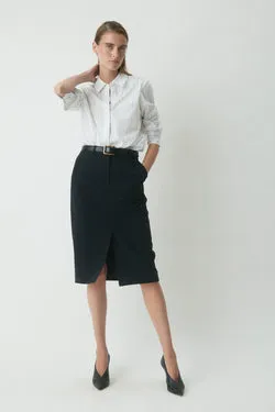 Ellison Skirt - Navy