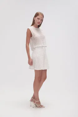 Freya Diamond Pearl Mini Skirt