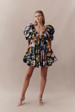 Gabrielle Plunge Mini Dress