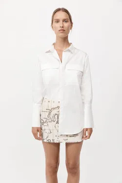 Silk Mini Skirt - Atlas
