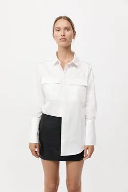 Leather Mini Skirt - Black