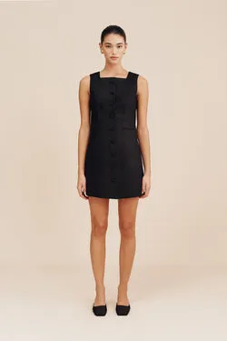 RIO MINI DRESS - BLACK
