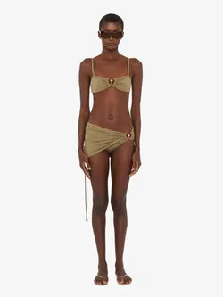Ruched Orbit Skirt Brief