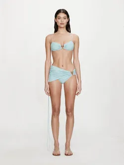 Ruched Orbit Skirt Brief