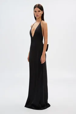 THE 'HONOR' SATIN DRESS