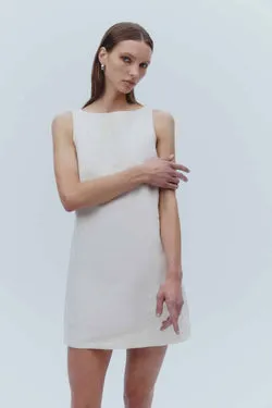 ALIYA LINEN MINI DRESS