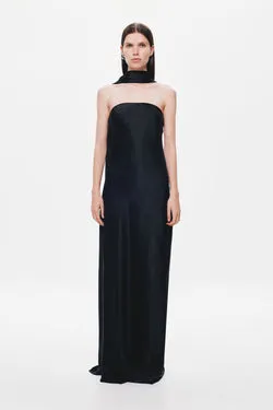 THE LILIA SATIN DRESS