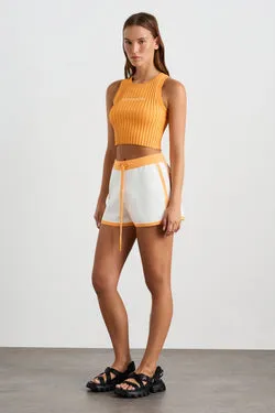 Knit Contrast Short 603