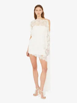 Floating Lace Mini Dress