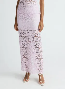 JACKIE SKIRT (PURPLE LACE)