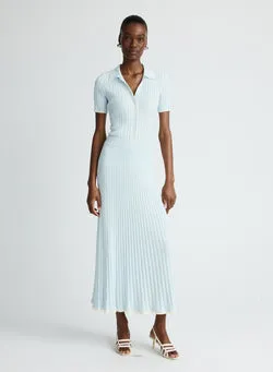 FELICIA SKIRT (GLACIER W/ SILENCE TRIM)