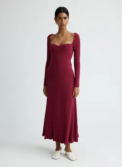 ABIGAIL DRESS (CHERRY)