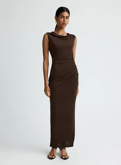 AMALI DRESS (ESPRESSO)