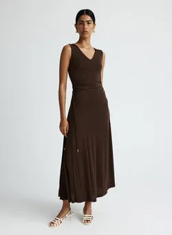 MARIA DRESS (ESPRESSO)
