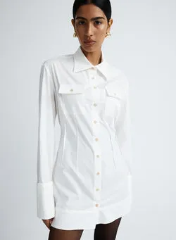 HILLARY DRESS (SWAN)