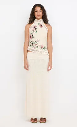 EVA MAXI SKIRT - SNOW