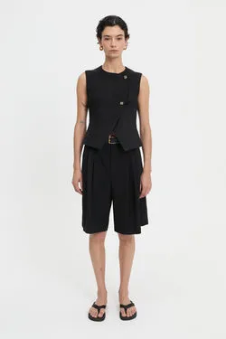 Junia Vest Black