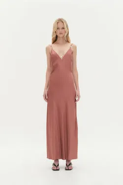 Agate Crossback Maxi Dress