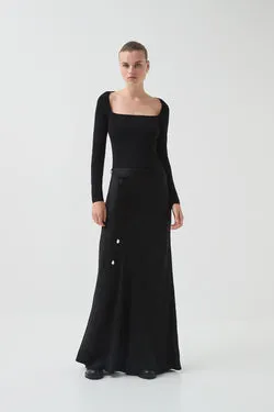 Lana Bias Maxi Skirt