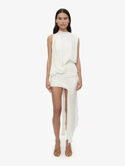 Cumulus Tucked Mini Dress