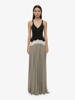 Open Twist Verner Lace Tank Dress