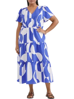 Size 22 | Commonry The Bold Print Dress
