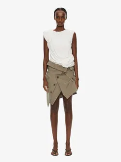 Banyan Deconstructed Trench Skirt