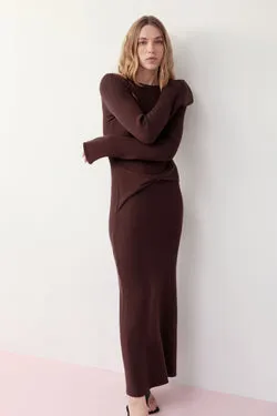CECILE KNIT MAXI DRESS