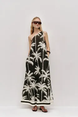 Tansia One Shoulder Maxi Dress