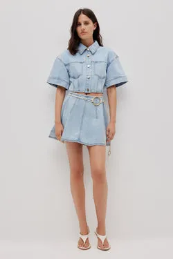 Zella Denim Mini Skirt