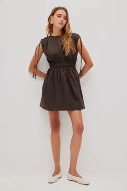 Astra Tie Mini Dress