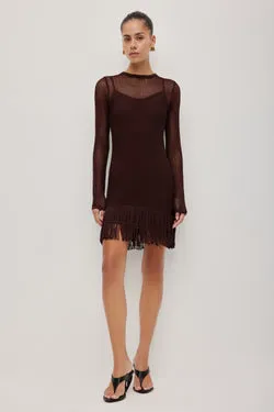 Velra Long Sleeve Mini Dress