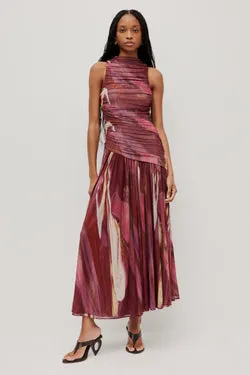 Ines Mesh Maxi Dress