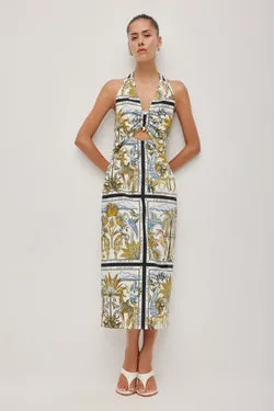 Rio Halter Maxi Dress